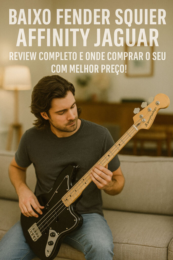 Baixo Fender Squier Affinity Jaguar