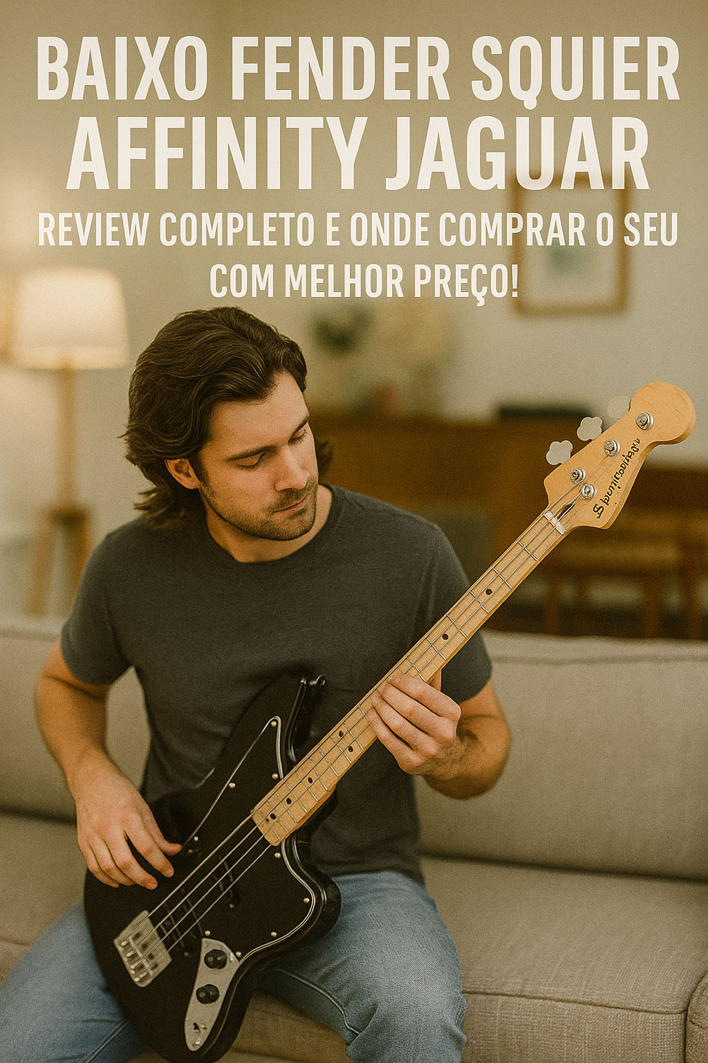 Baixo Fender Squier Affinity Jaguar