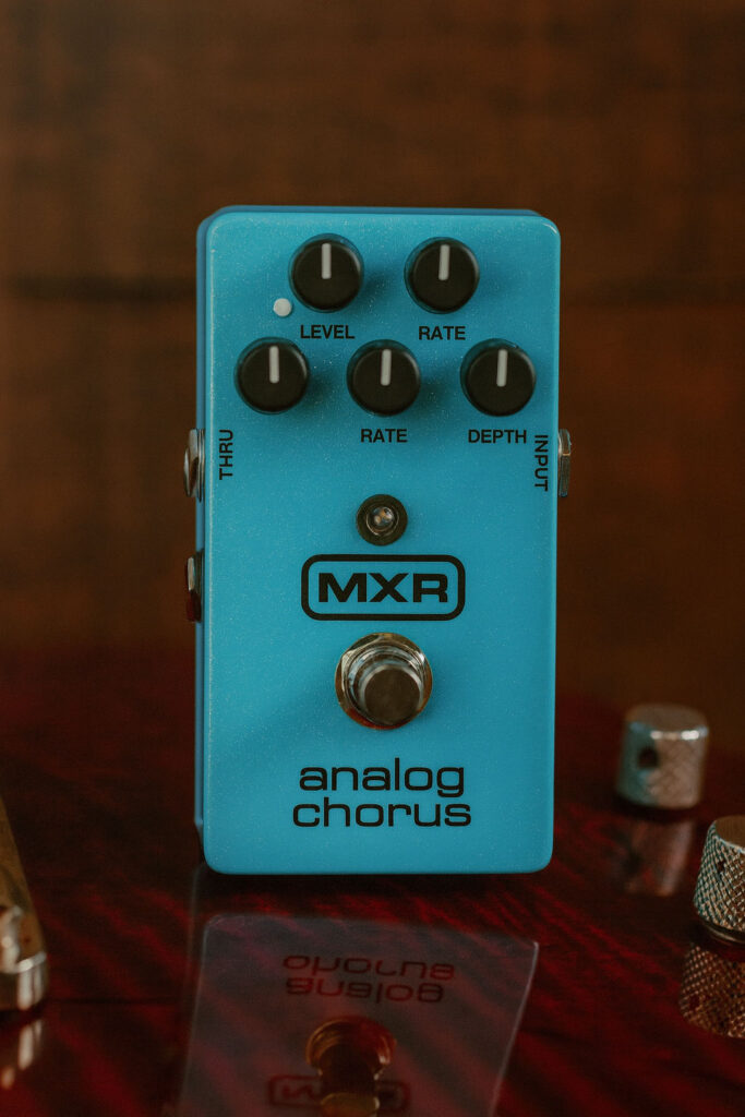 Pedal MXR M234 Analog Chorus para Guitarra Elétrica – Som Vibrante e Profundo