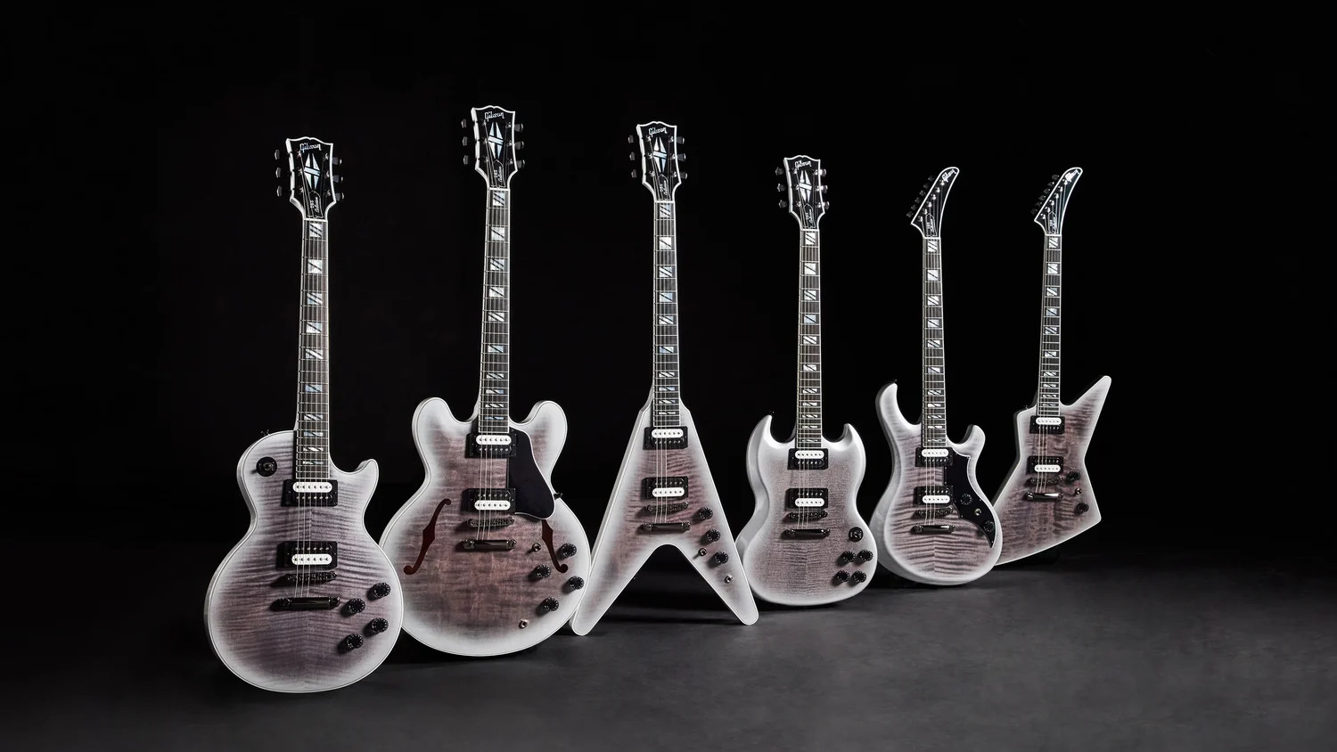Gibson DES Series, Série DES Gibson, captadores ELEV8, acabamento Ghost Burst, Gibson edição limitada 2026
