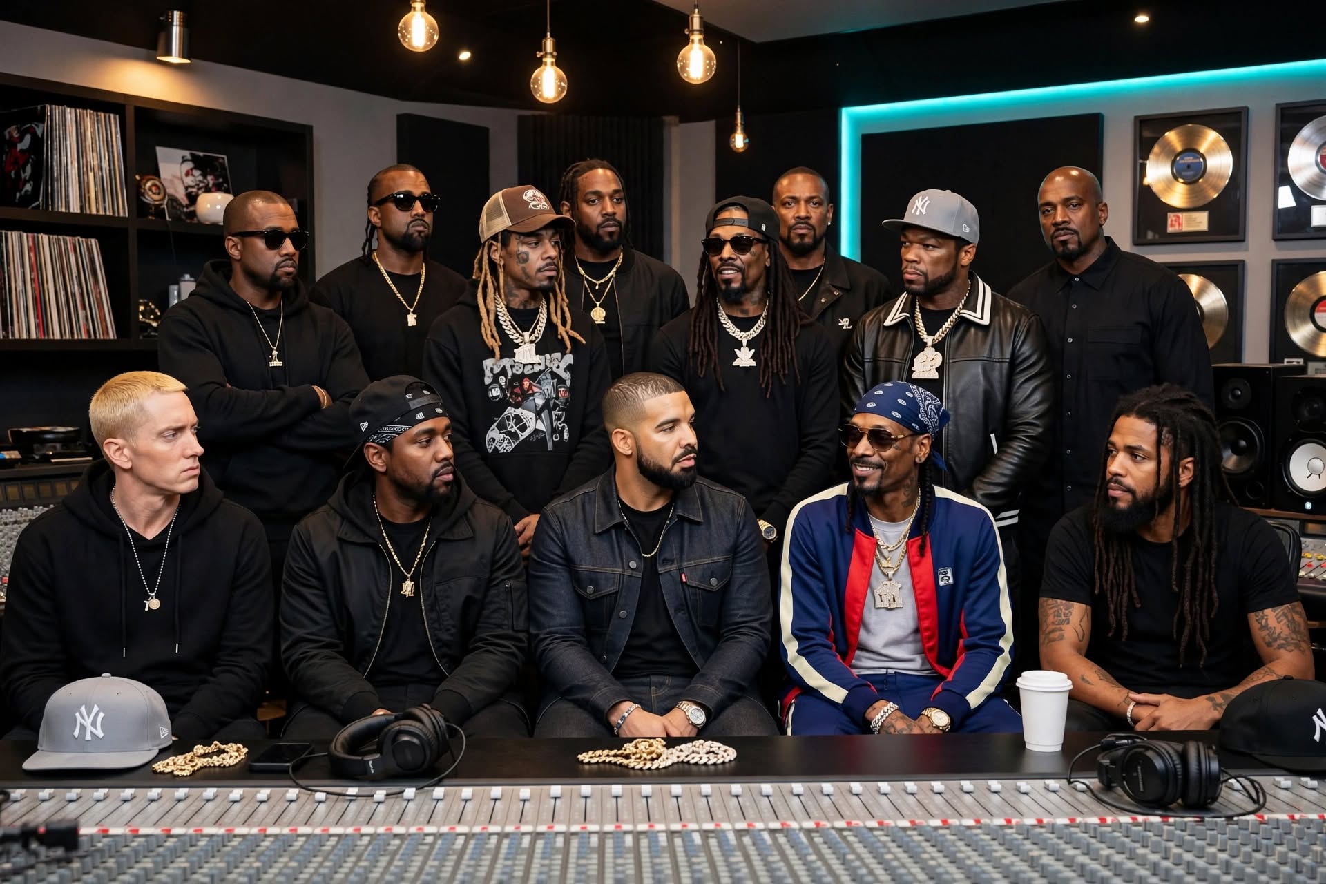 Quem é o rapper mais famoso do mundo atualmente? A lista dinâmica do Ranker